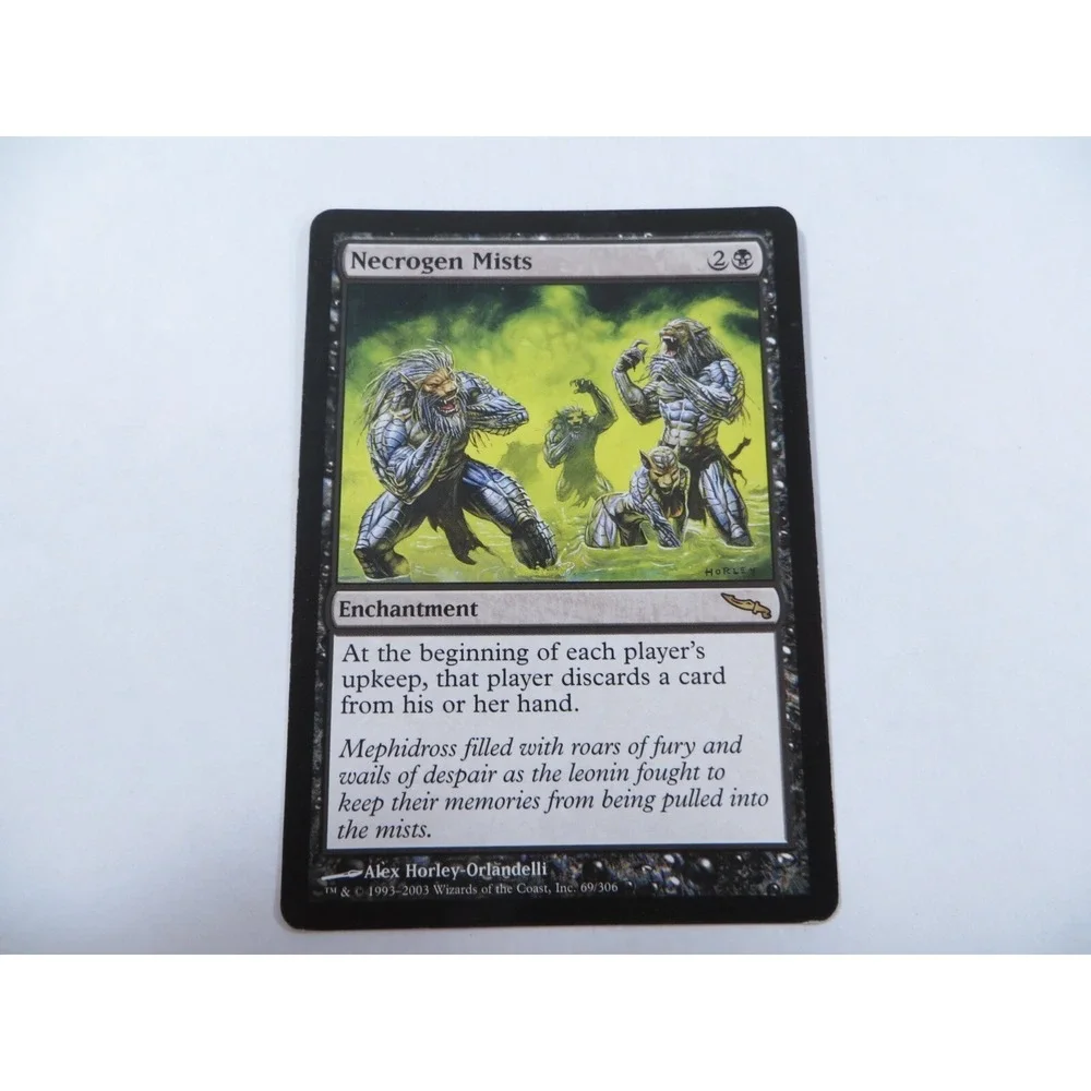 Necrogen Mists Mirrodin 69/306 2003 Magic The Gathering MTG